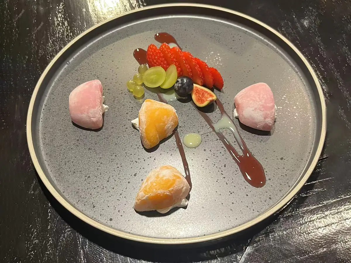 Mochi dessert