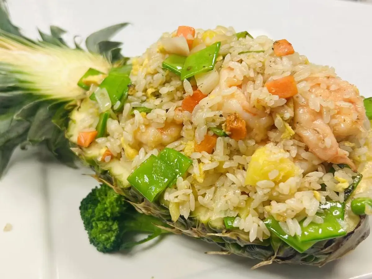 Shrimp Pineapple Fried Rice
