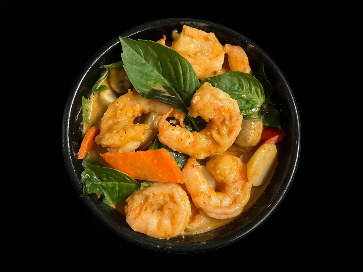 Thai Red Curry pot & Shrimp